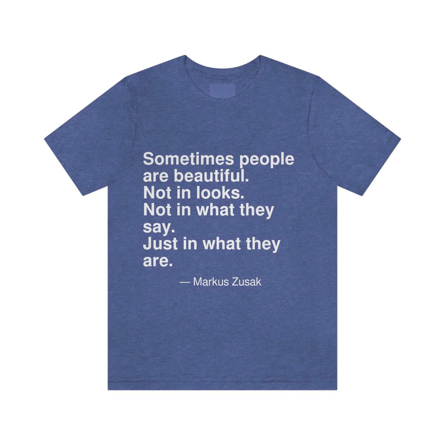 Zusak Beautiful Aa adult t-shirt