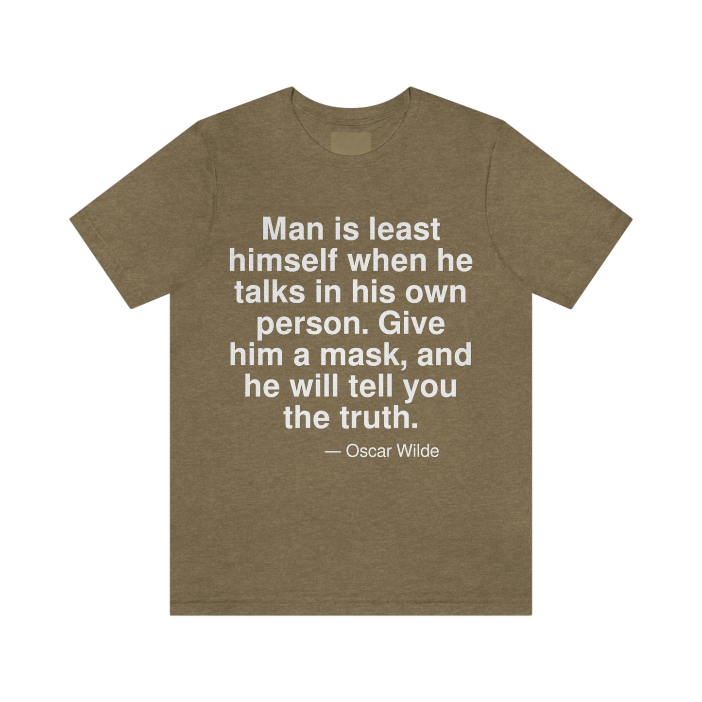 Wilde Man Aa adult t-shirt