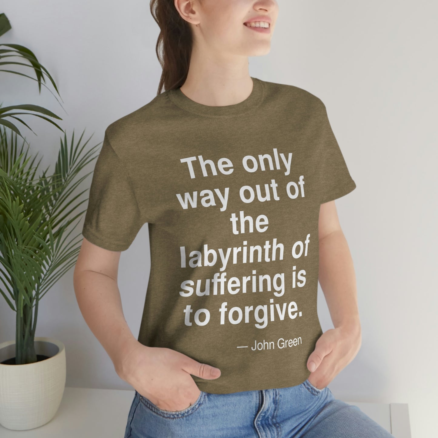 Green Suffering Aa adult t-shirt