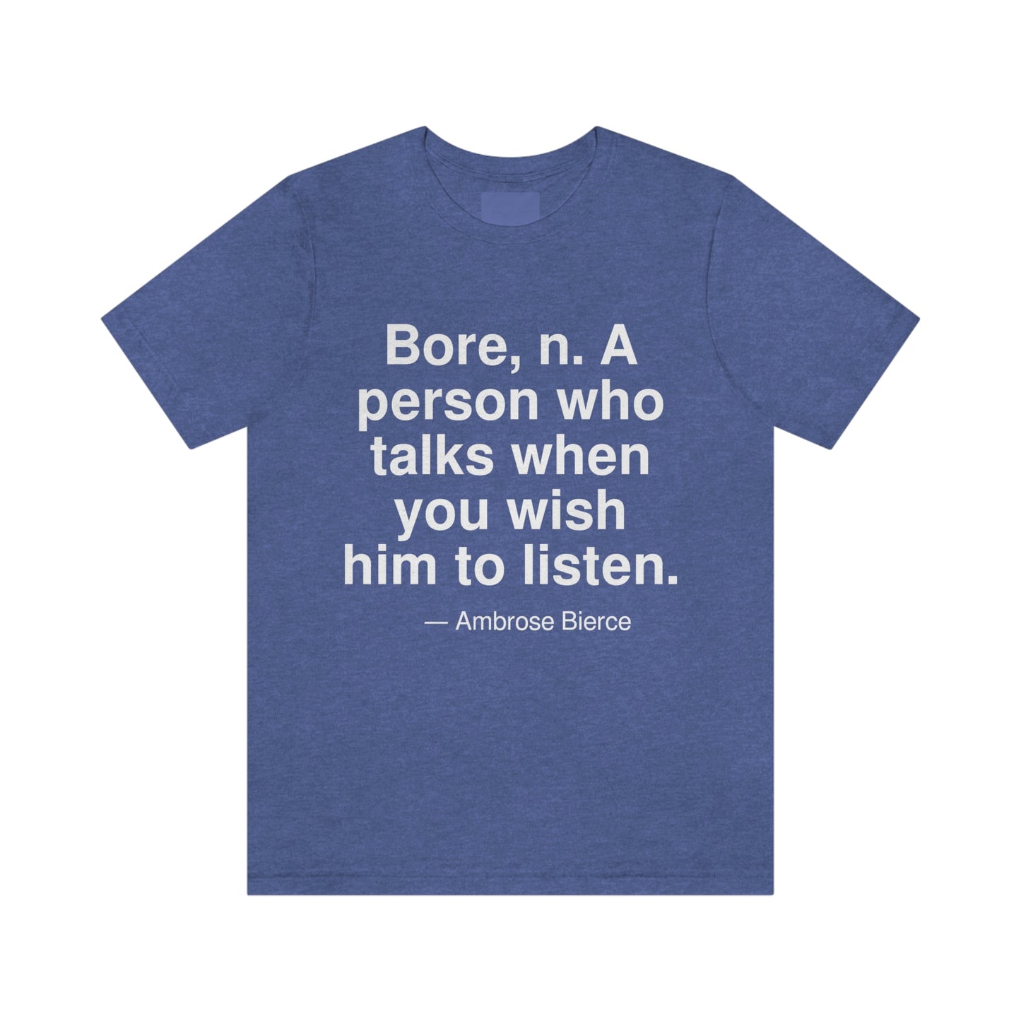 Bierce Bore Aa adult t-shirt