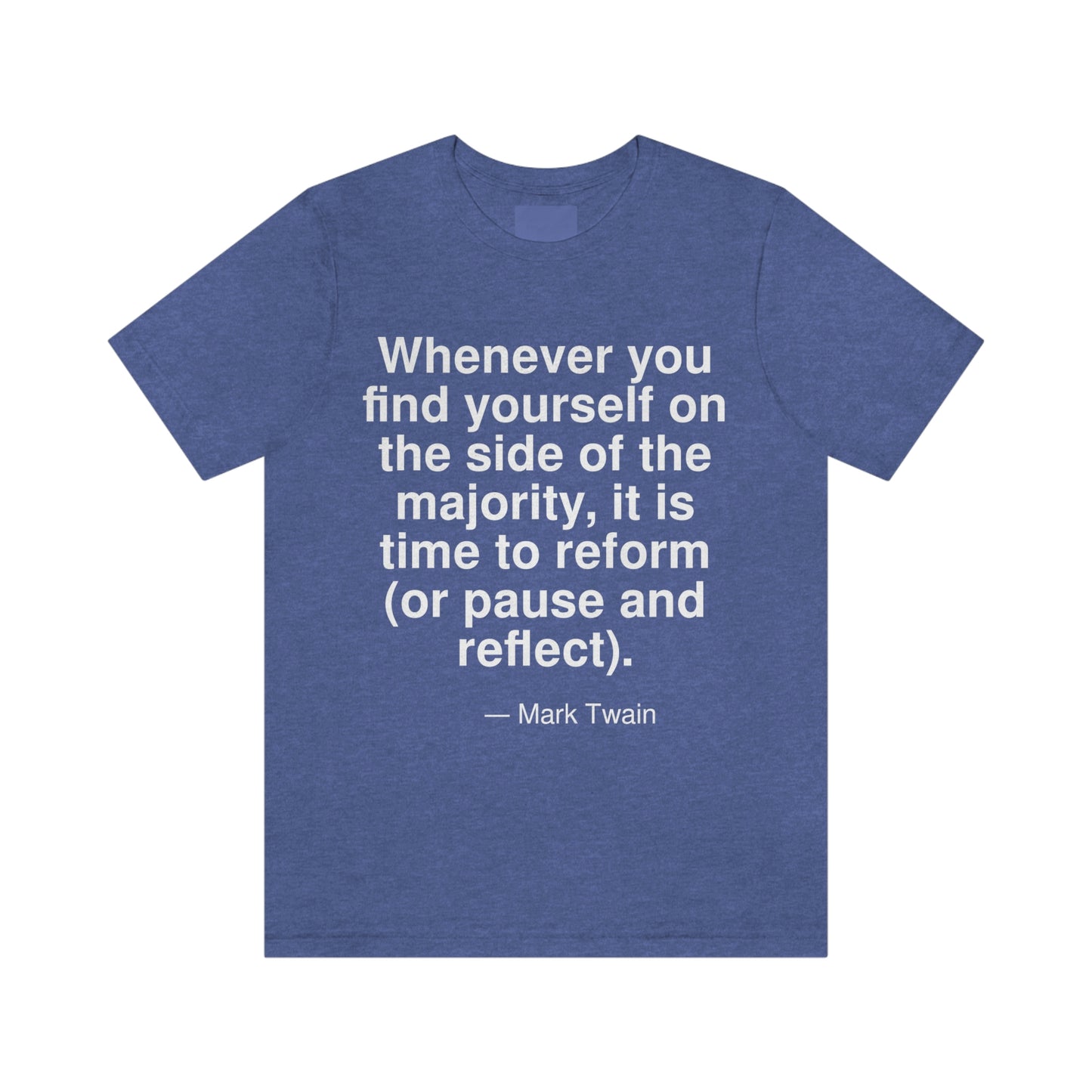 Twain Majority Aa adult t-shirt