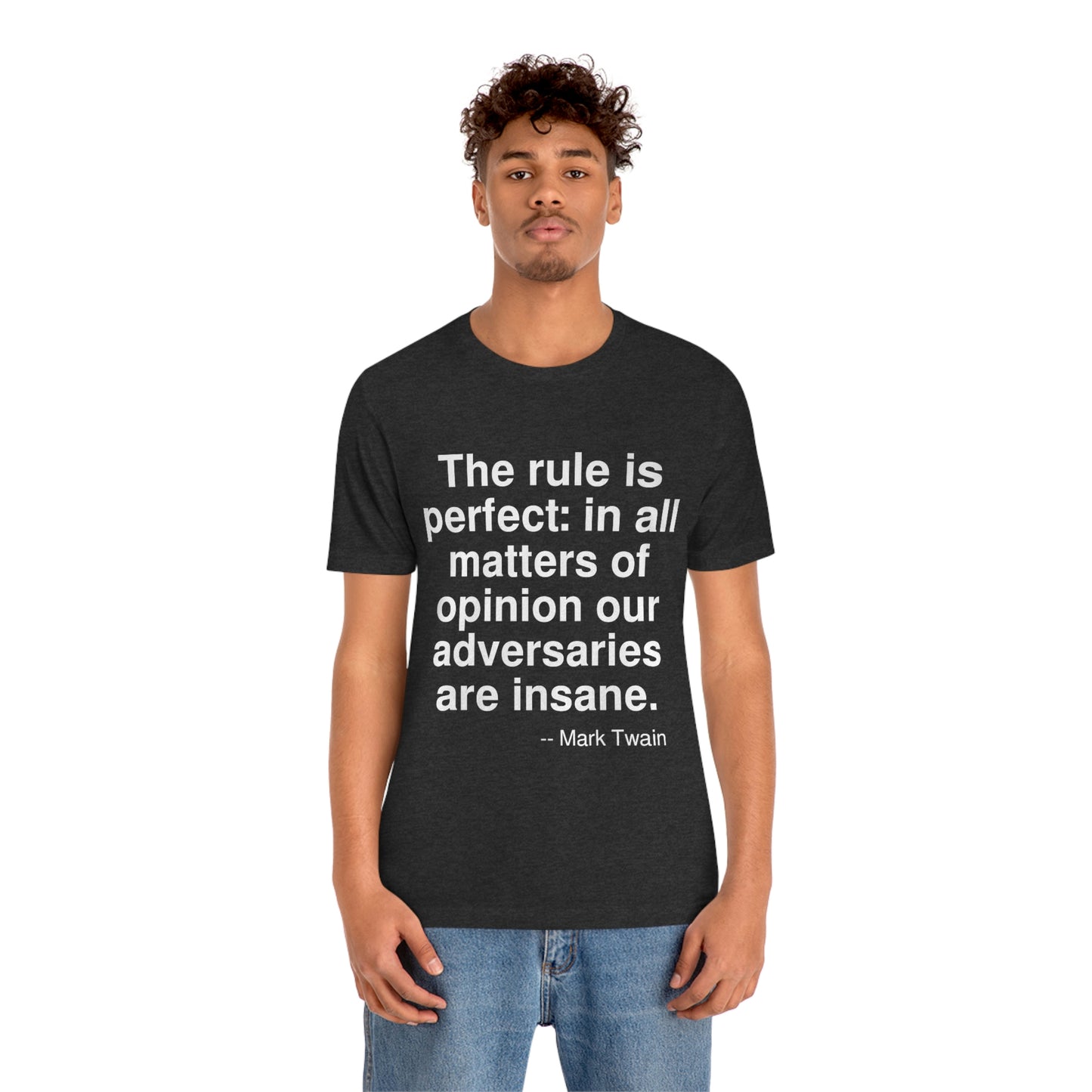 Twain Adversaries Aa adult t-shirt