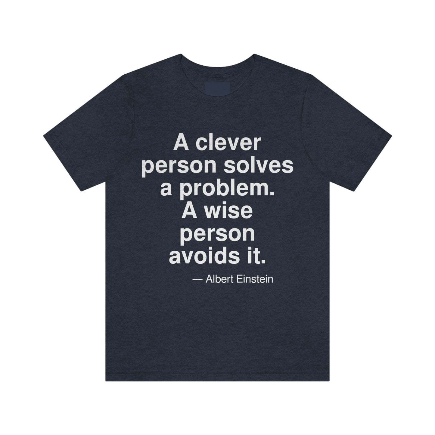 Einstein Clever Aa adult t-shirt