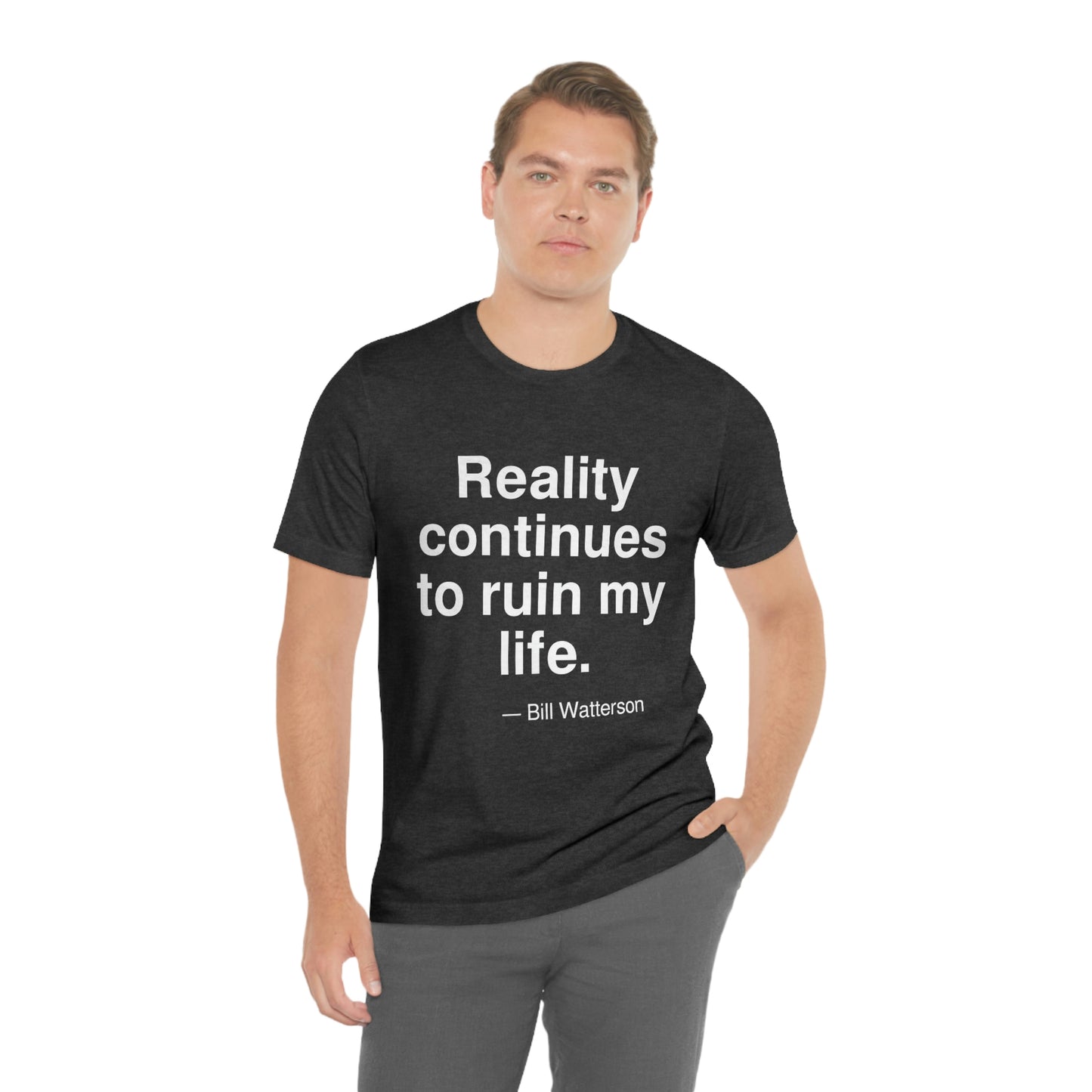 Watterson Reality Aa adult t-shirt