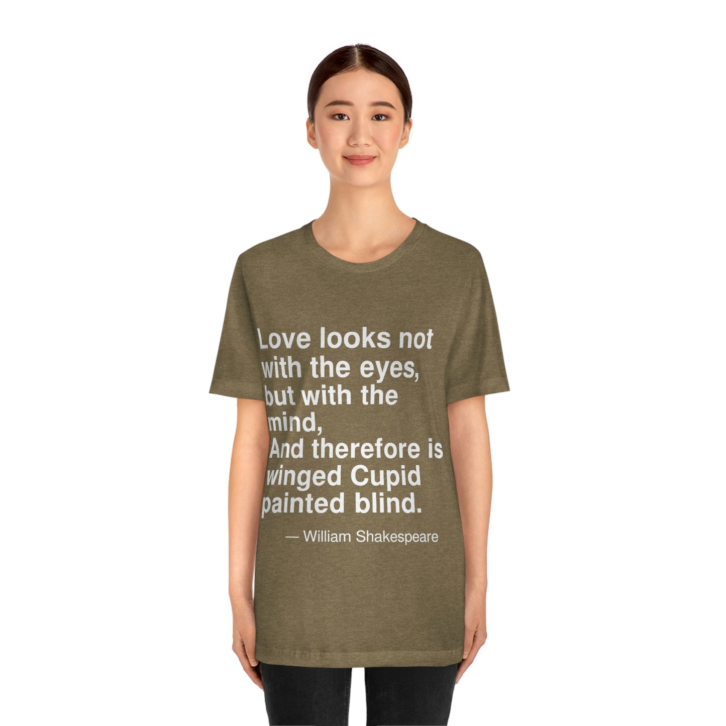 Shakespeare Eyes Aa adult t-shirt