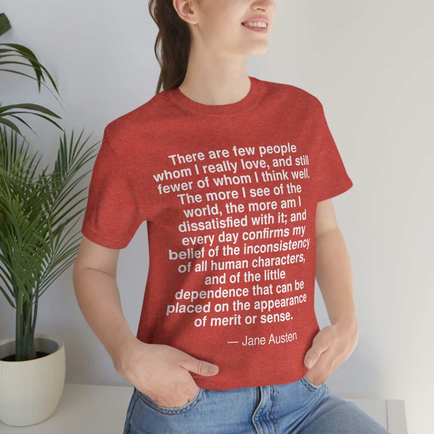 Austen Think Aa adult t-shirt