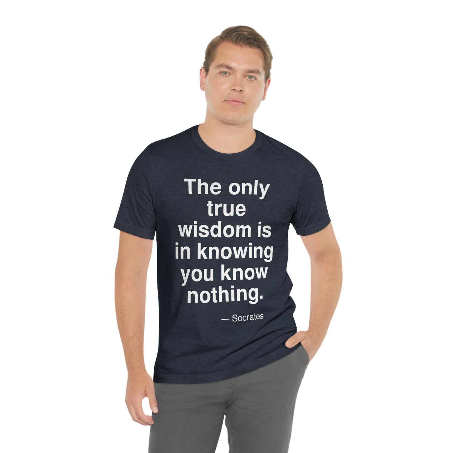 Socrates Wisdom Aa adult t-shirt