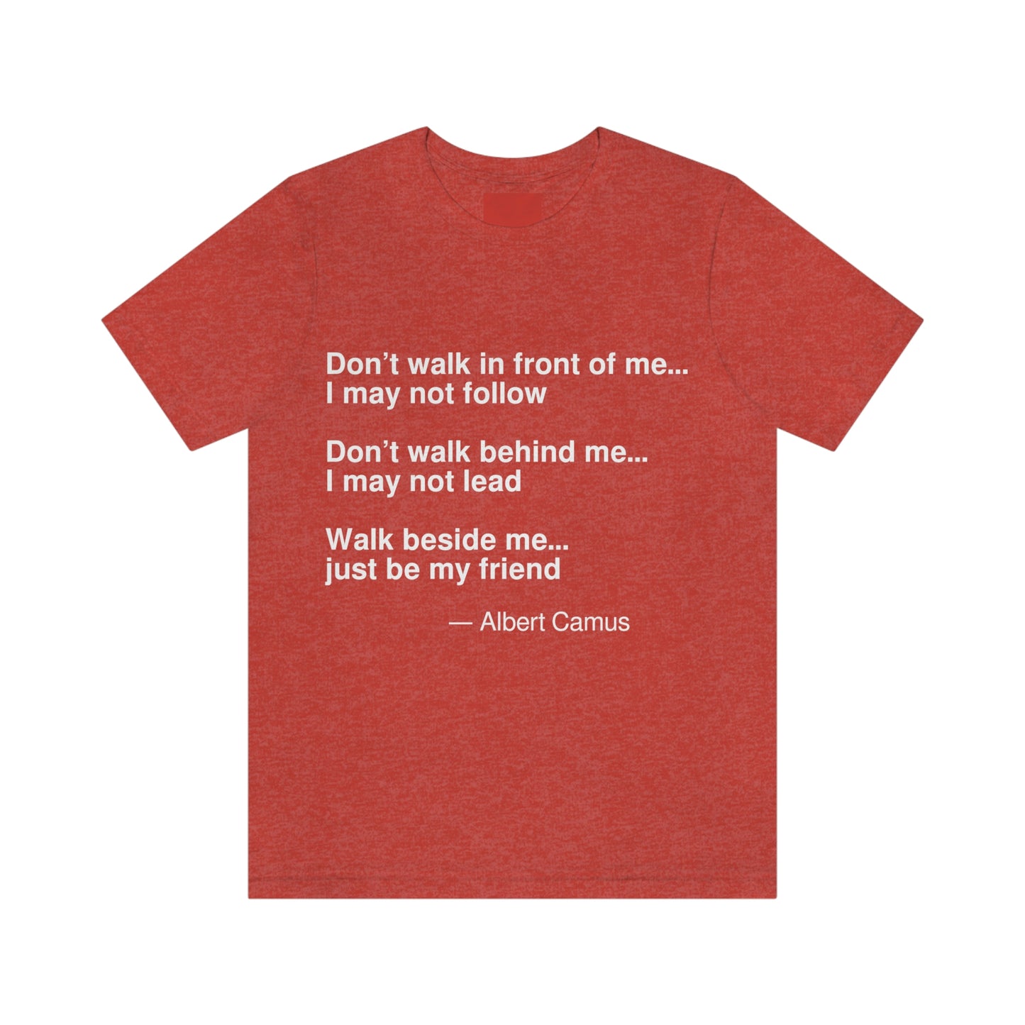 Camus Friend Aa adult t-shirt