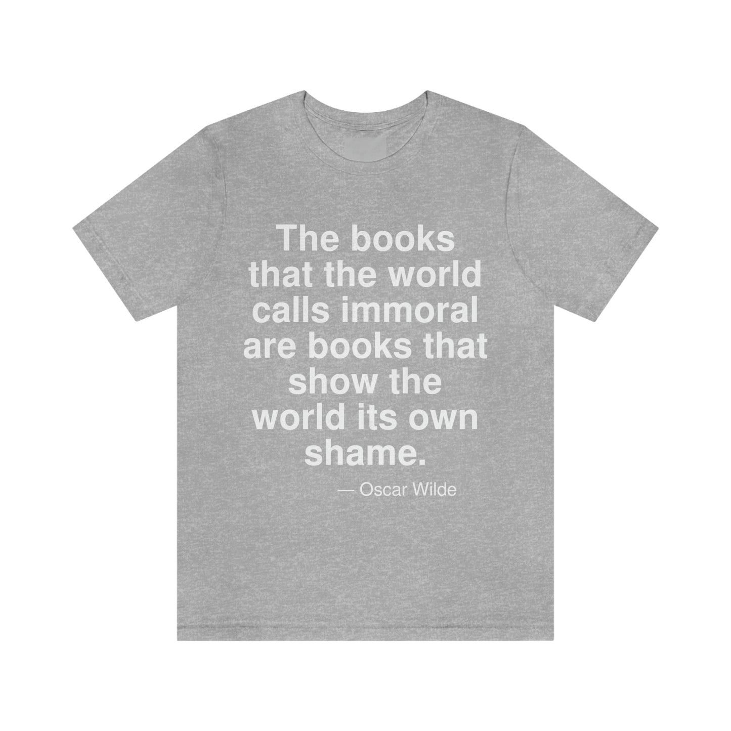 Wilde Books Aa adult t-shirt