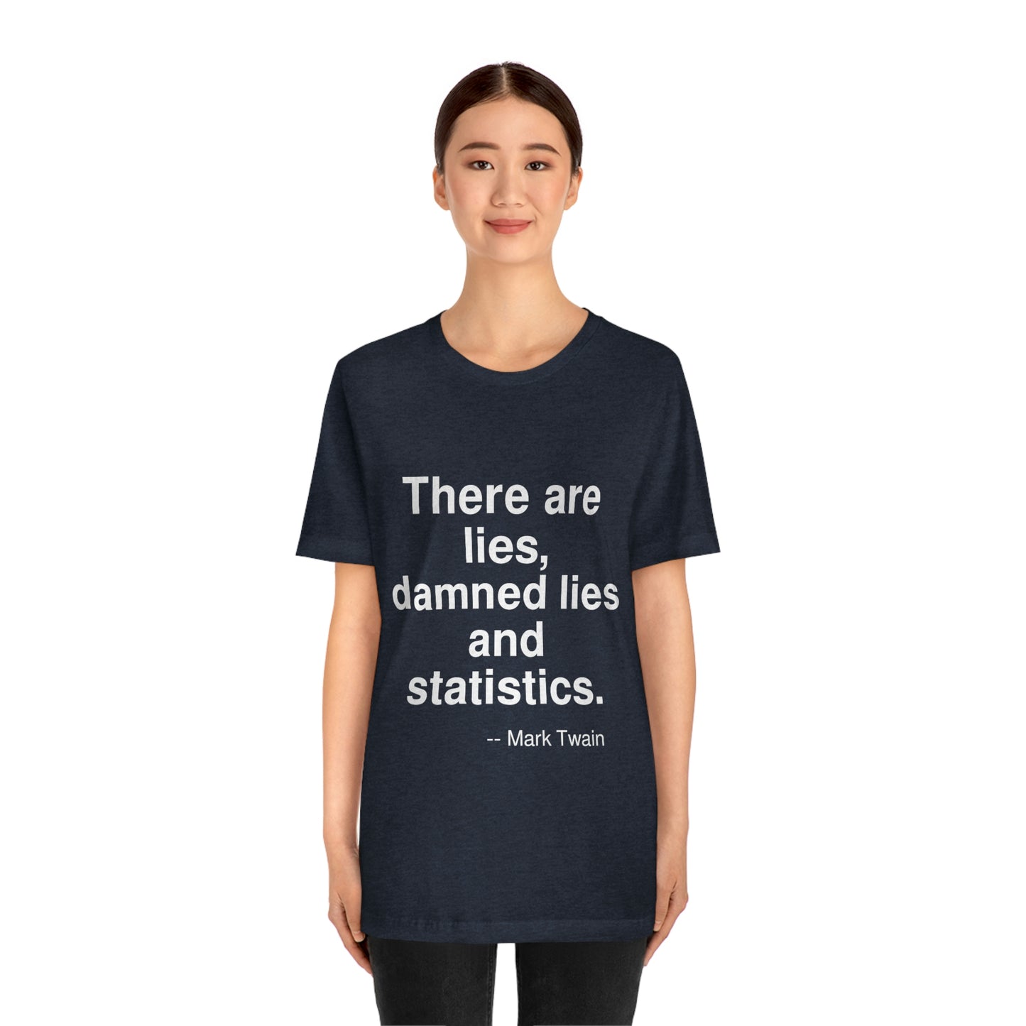 Twain Statistics Aa adult t-shirt