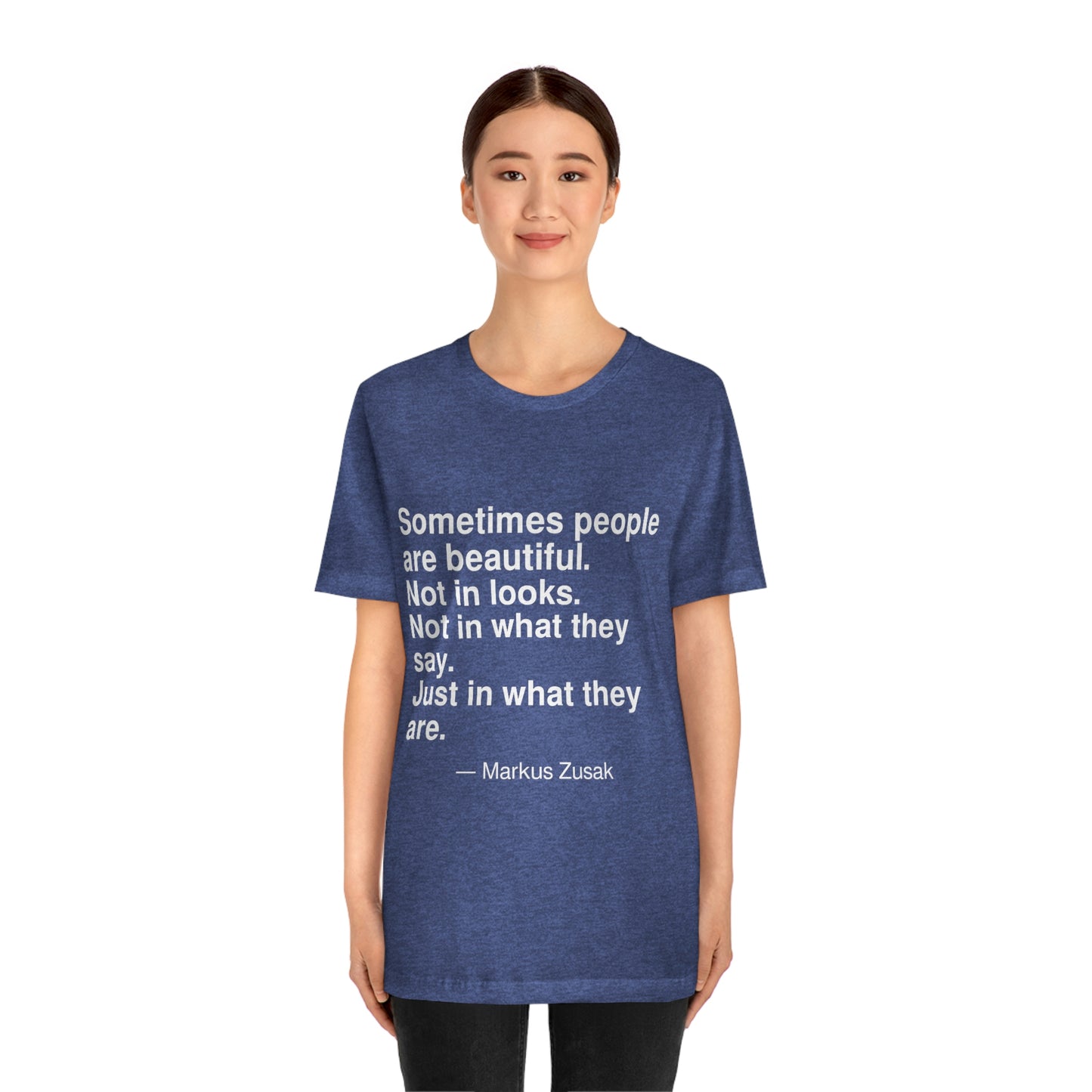 Zusak Beautiful Aa adult t-shirt