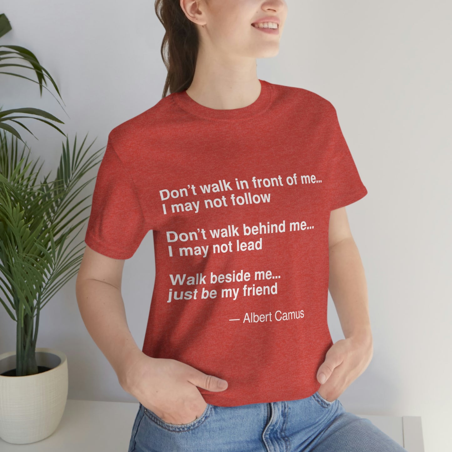 Camus Friend Aa adult t-shirt