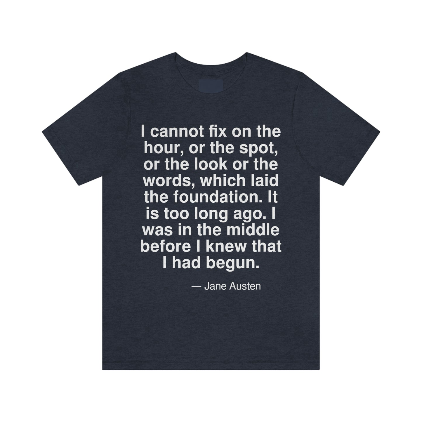 Austen Foundation Aa adult t-shirt