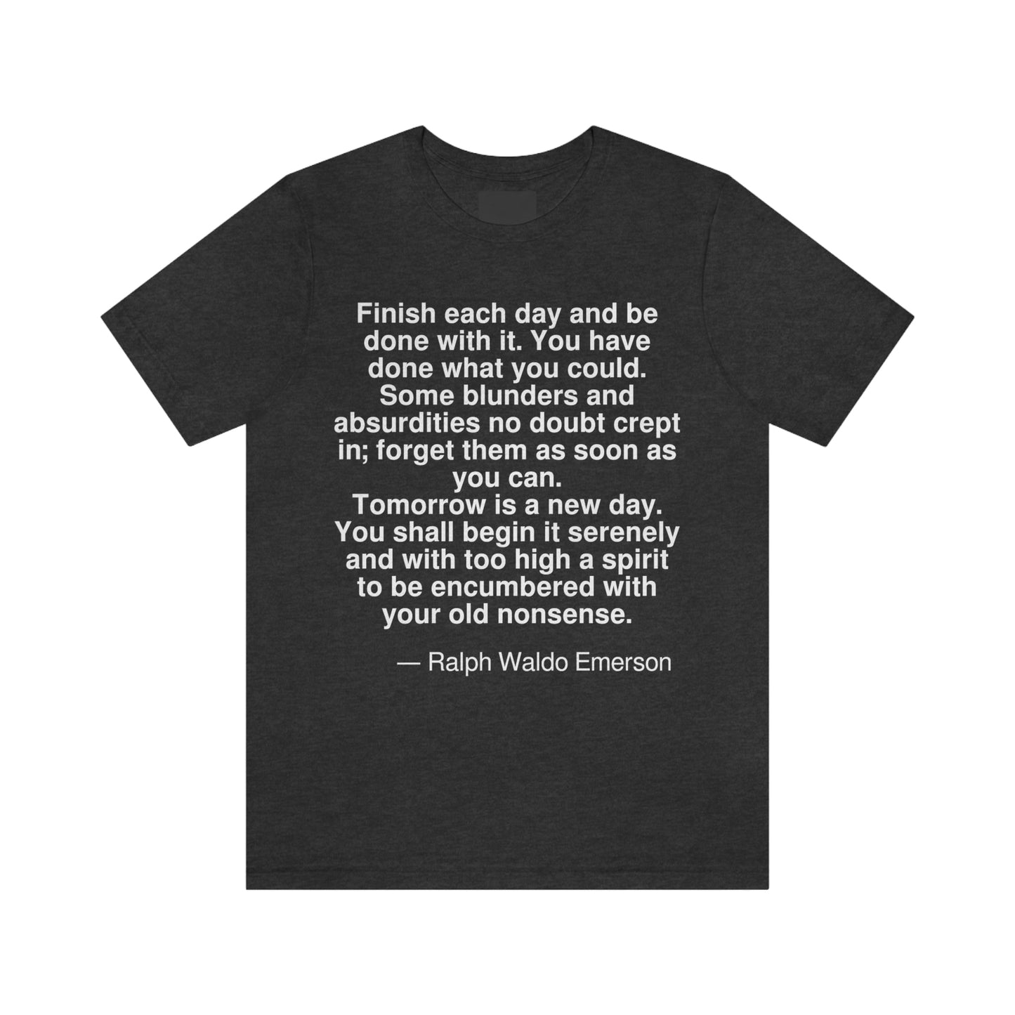 Emerson Finish Aa adult t-shirt