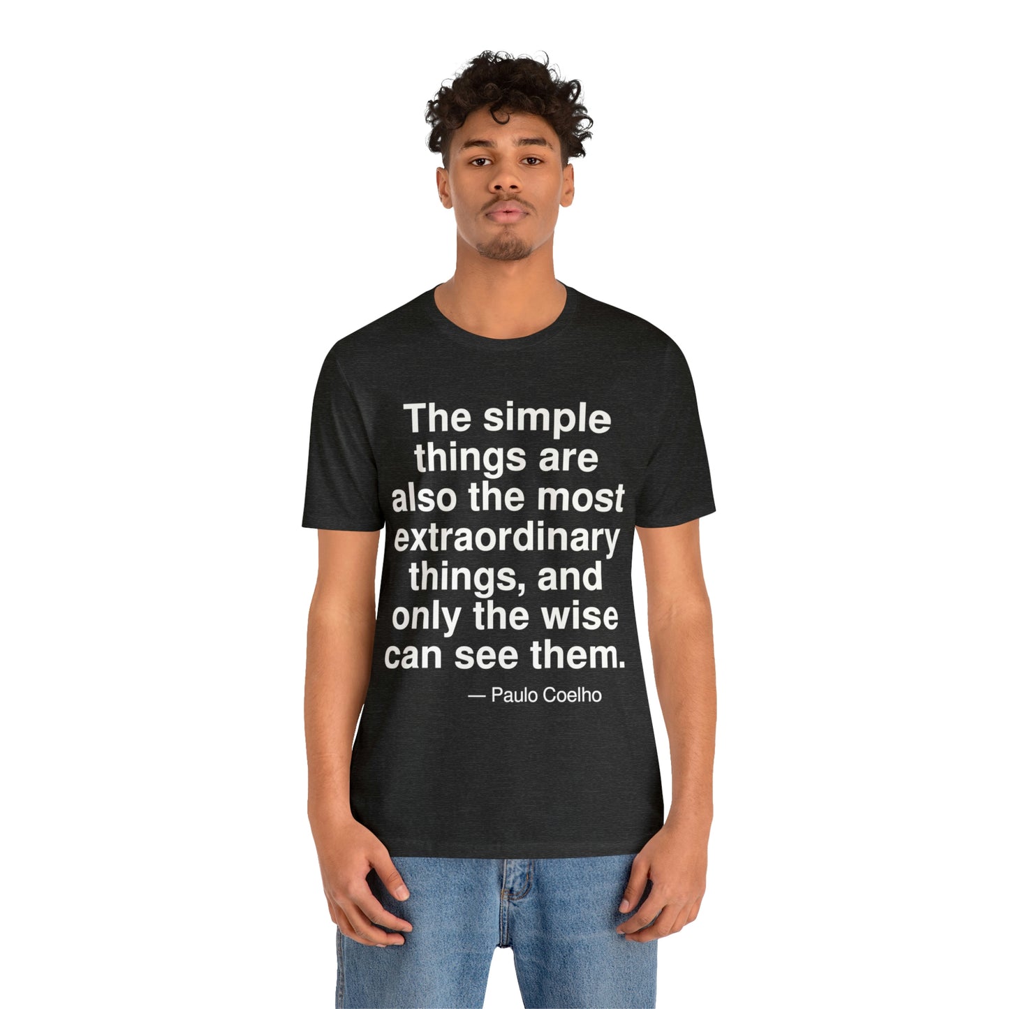 Coelho Simple Aa adult t-shirt