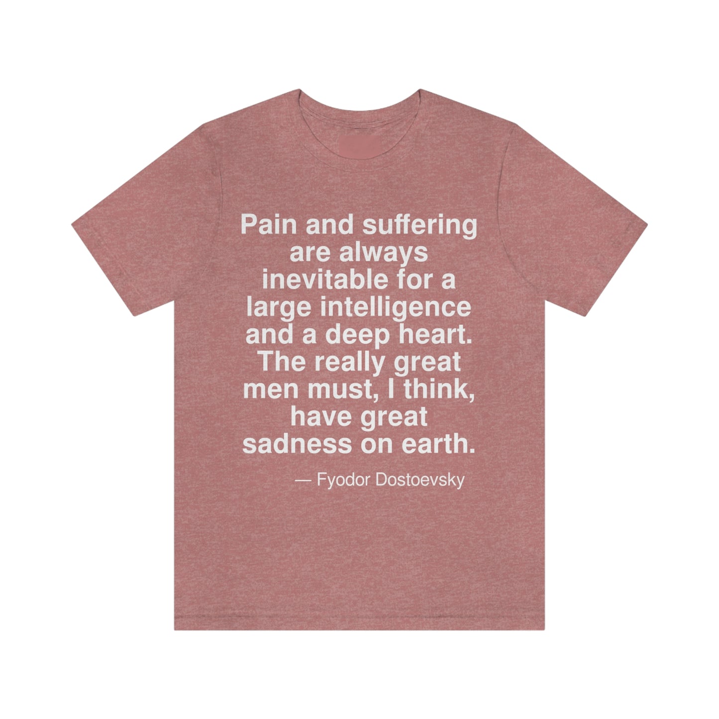 Dostoevsky Pain Aa adult t-shirt