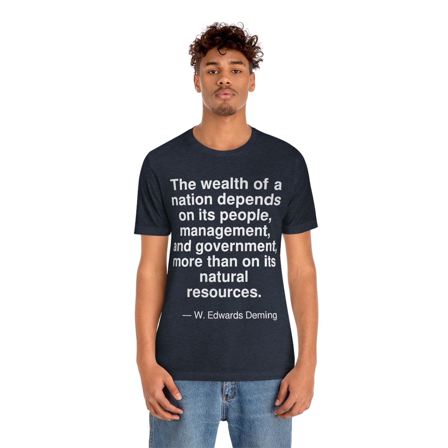 Deming Wealth Aa adult t-shirt