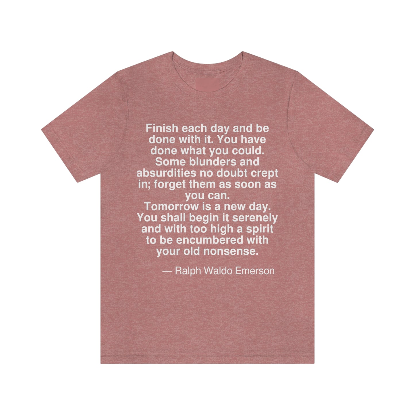 Emerson Finish Aa adult t-shirt