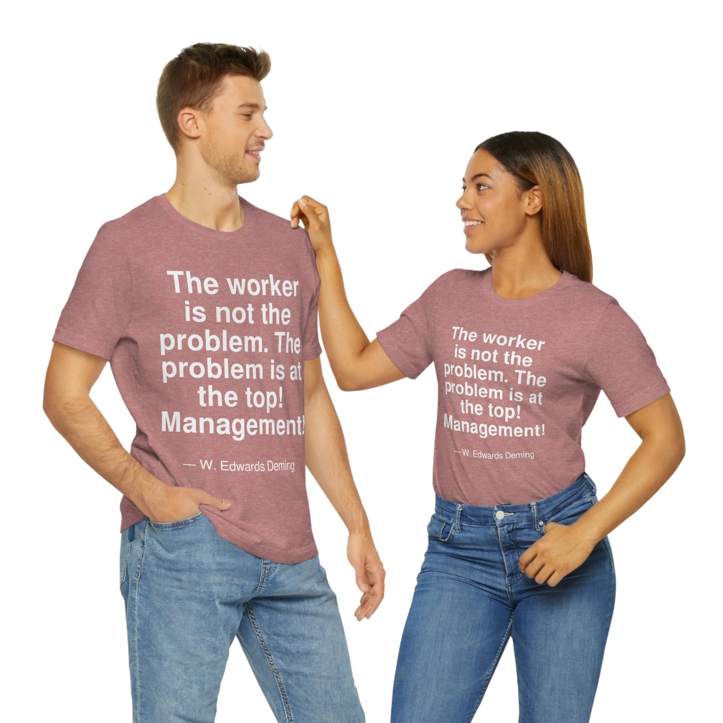 Deming Problem Aa adult t-shirt