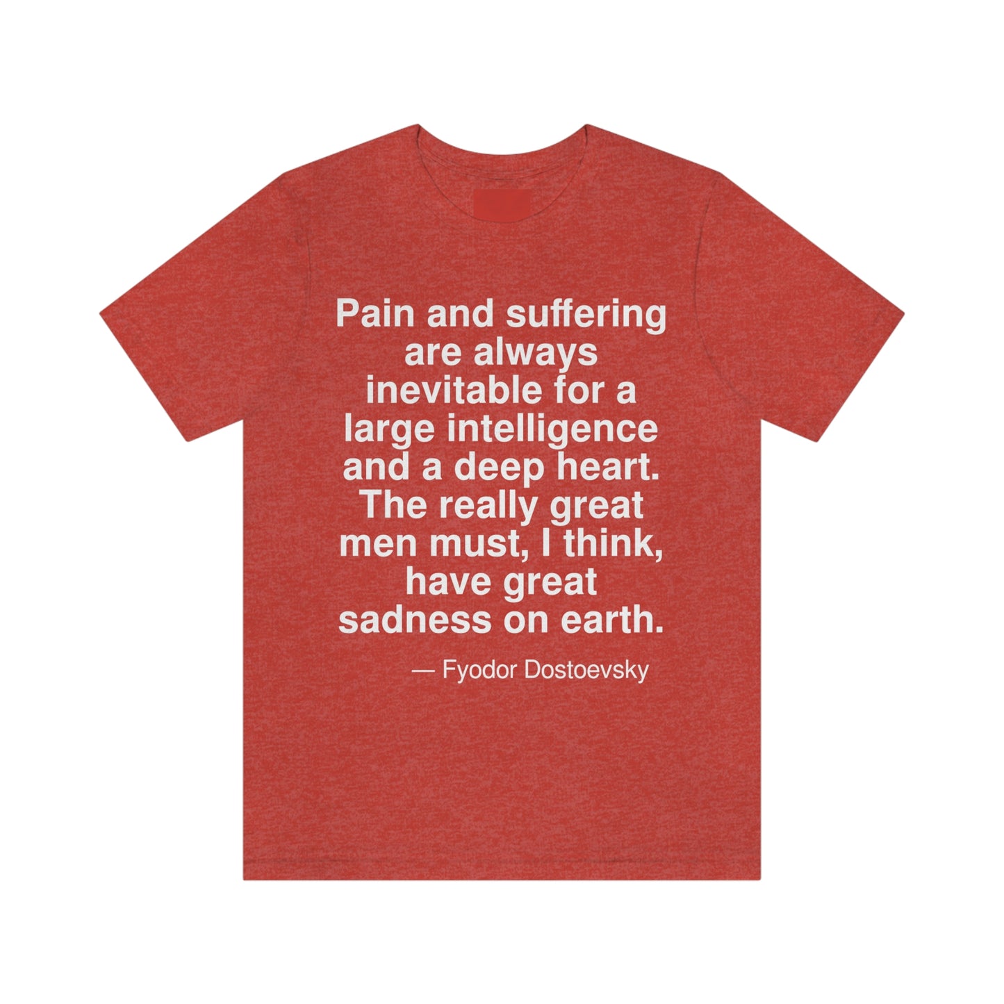 Dostoevsky Pain Aa adult t-shirt