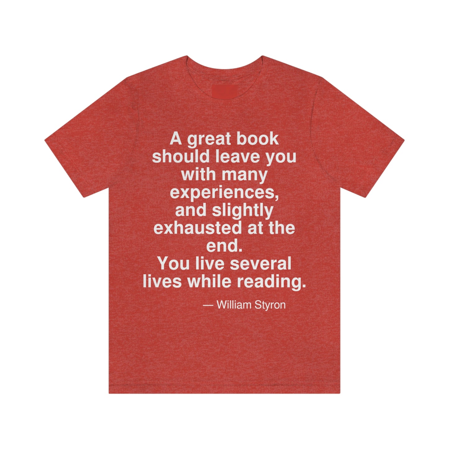 Styron Book Aa adult t-shirt