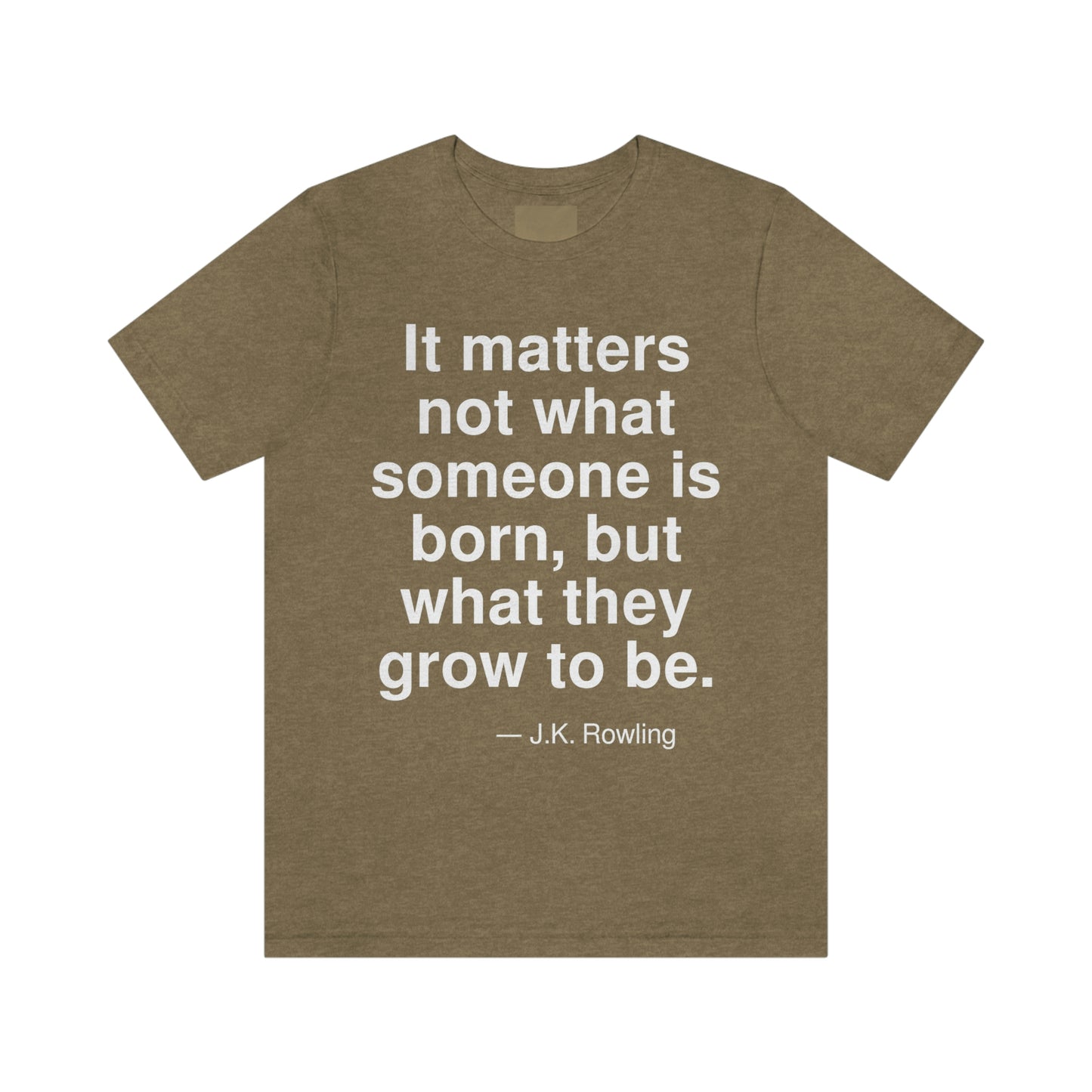 Rowling Born Aa adult t-shirt