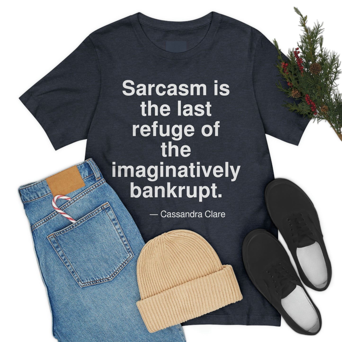 Clare Sarcasm Aa adult t-shirt