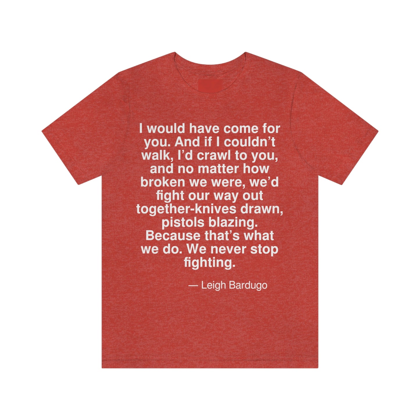 Bardugo Fighting Aa adult t-shirt