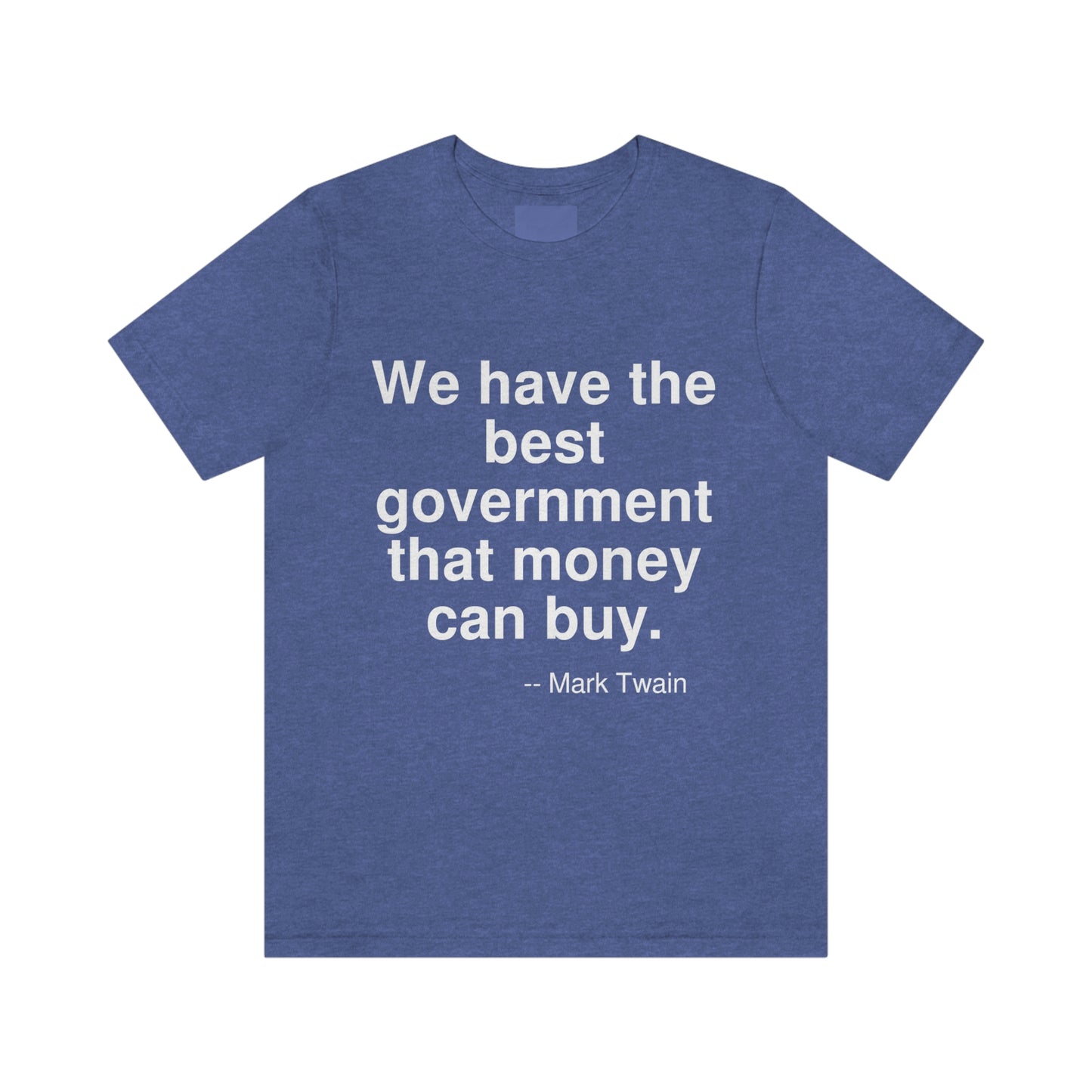 Twain Government Aa adult t-shirt