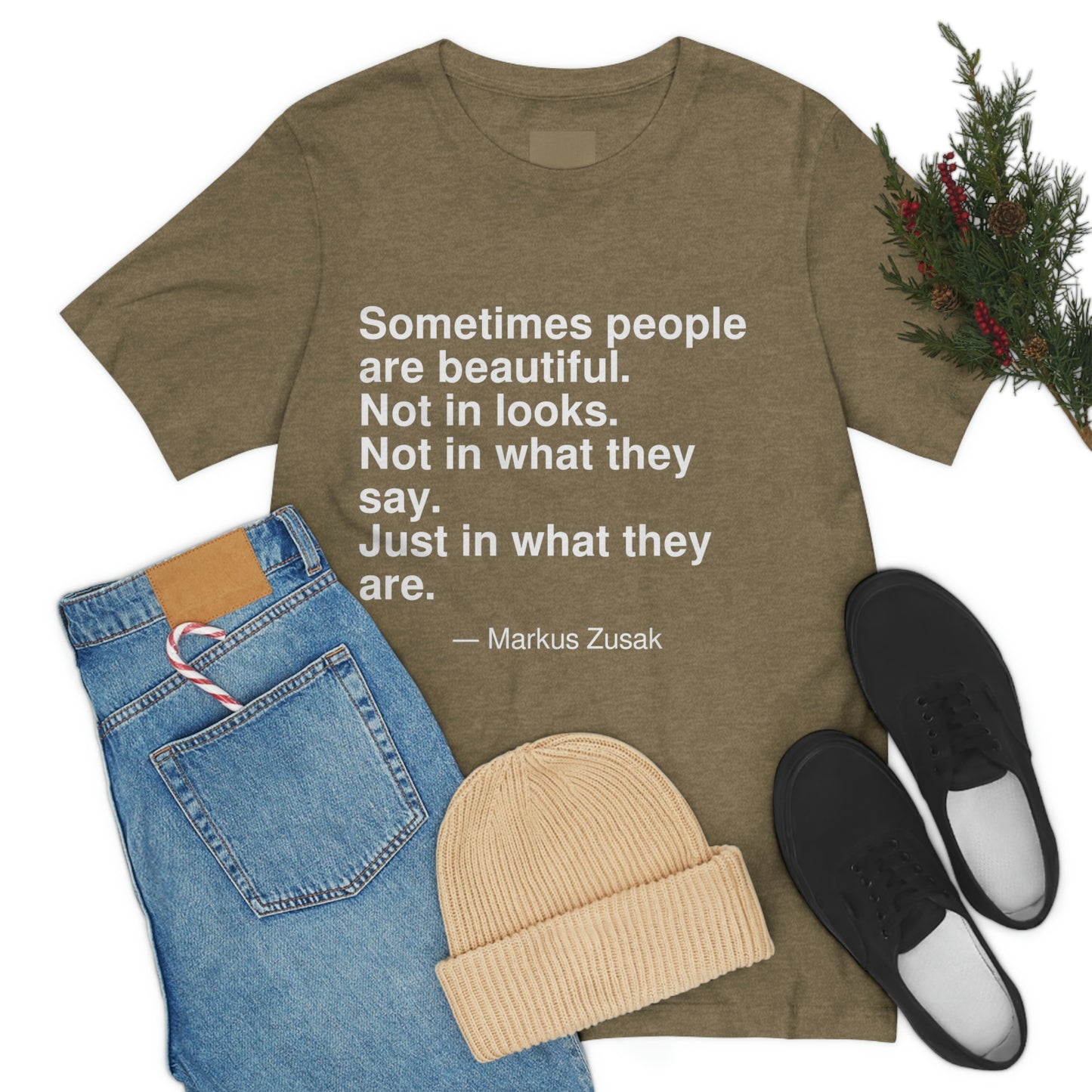 Zusak Beautiful Aa adult t-shirt