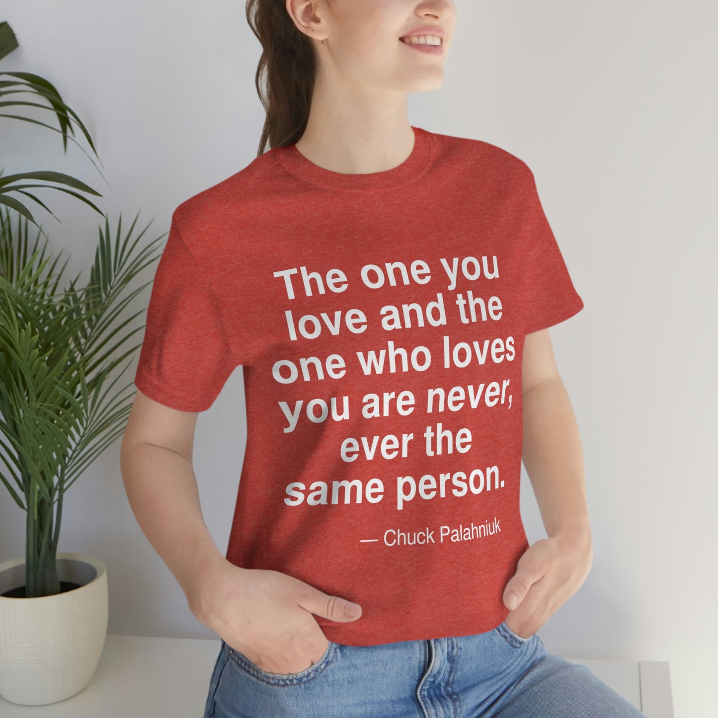 Palahniuk Love Aa adult t-shirt