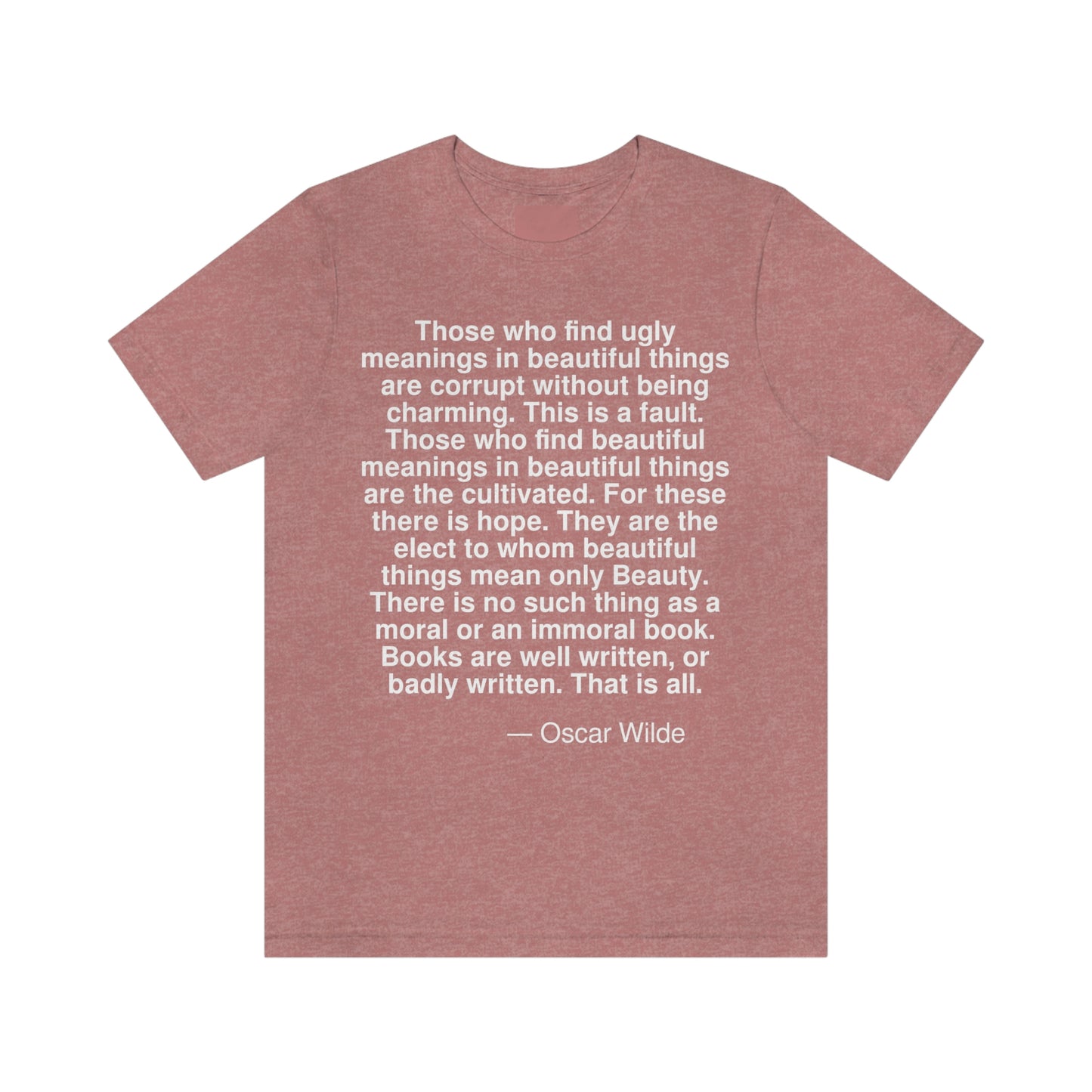 Wilde Beautiful Aa adult t-shirt