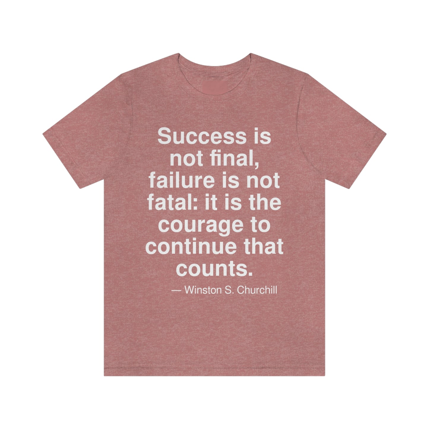 Churchill Success Aa adult t-shirt