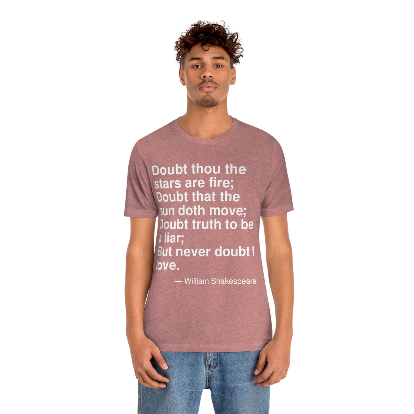 Shakespeare Doubt Aa adult t-shirt