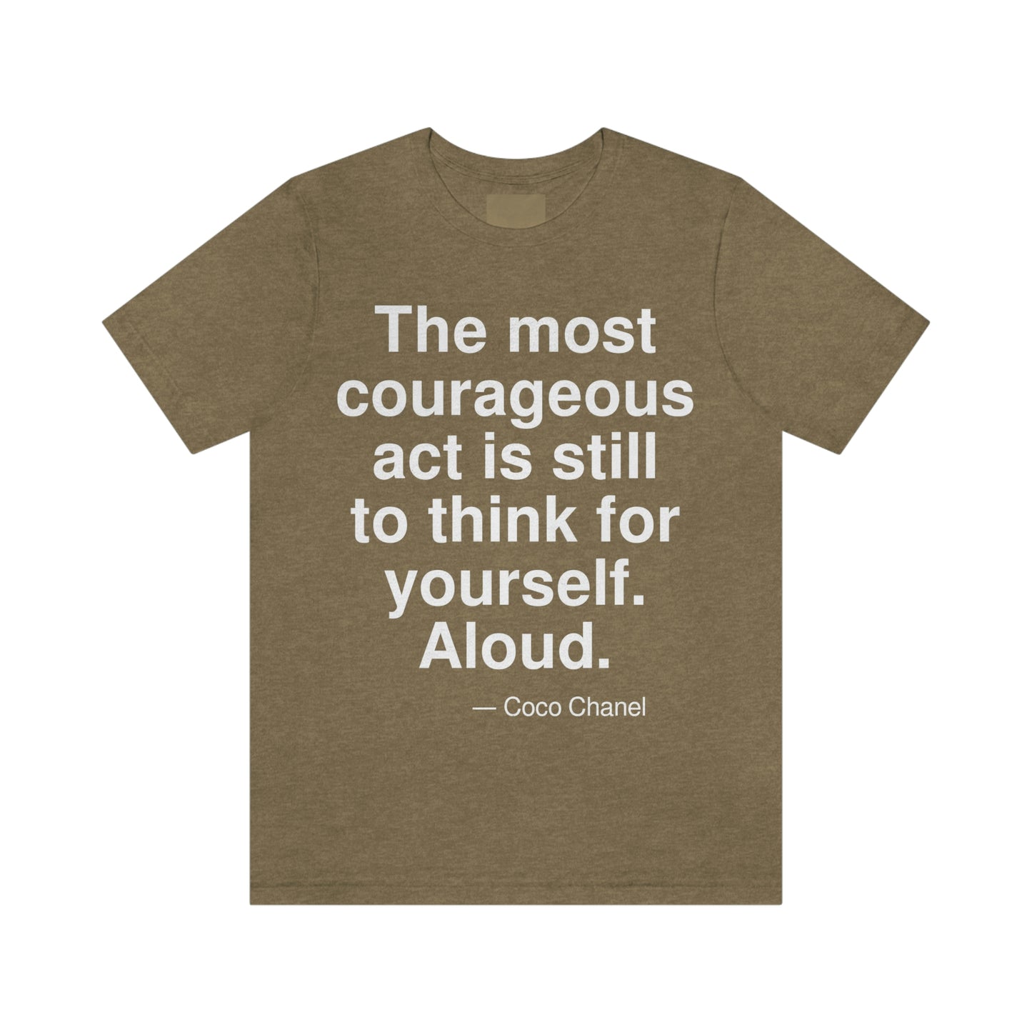 Chanel Courageous Aa adult t-shirt