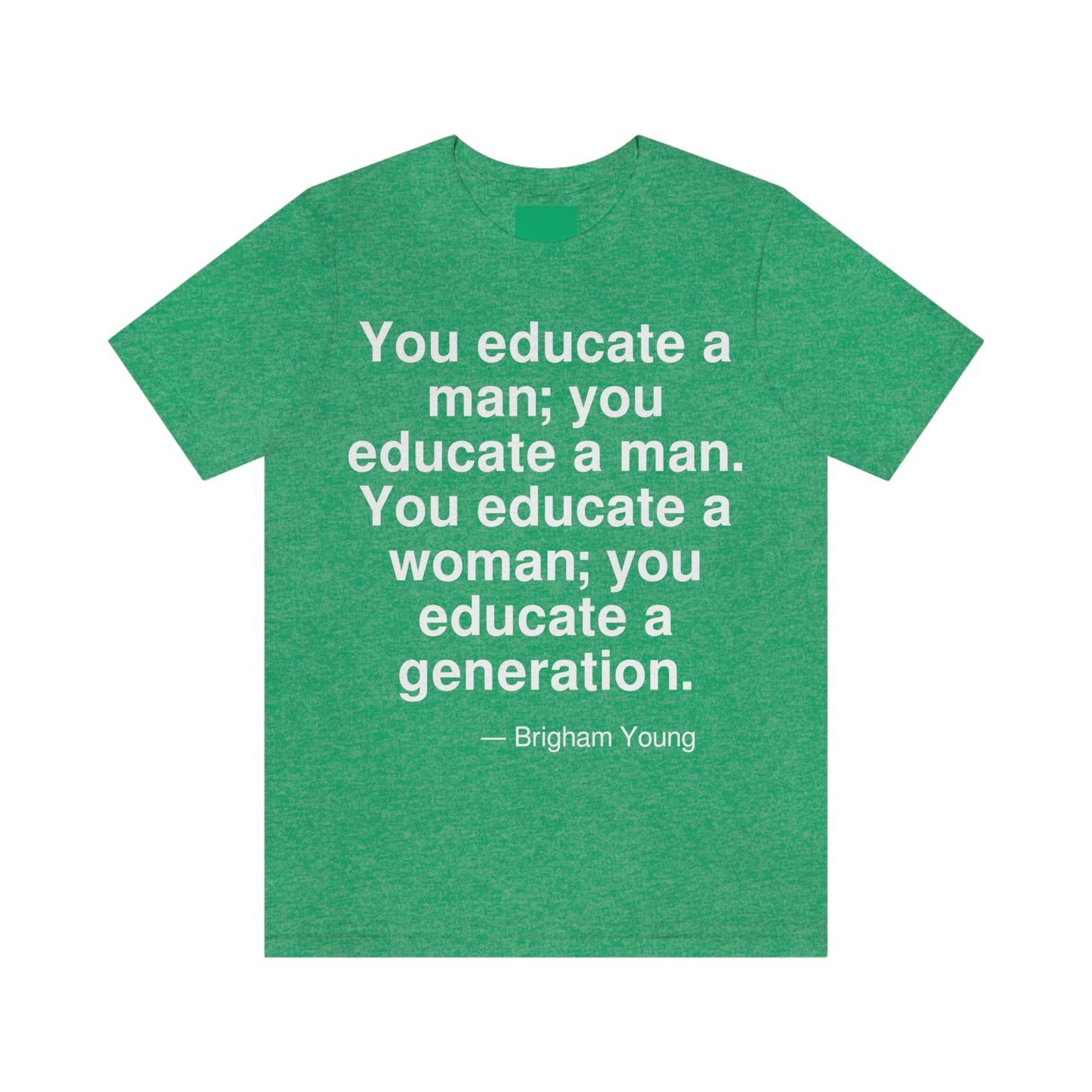 Young Educate Aa adult t-shirt