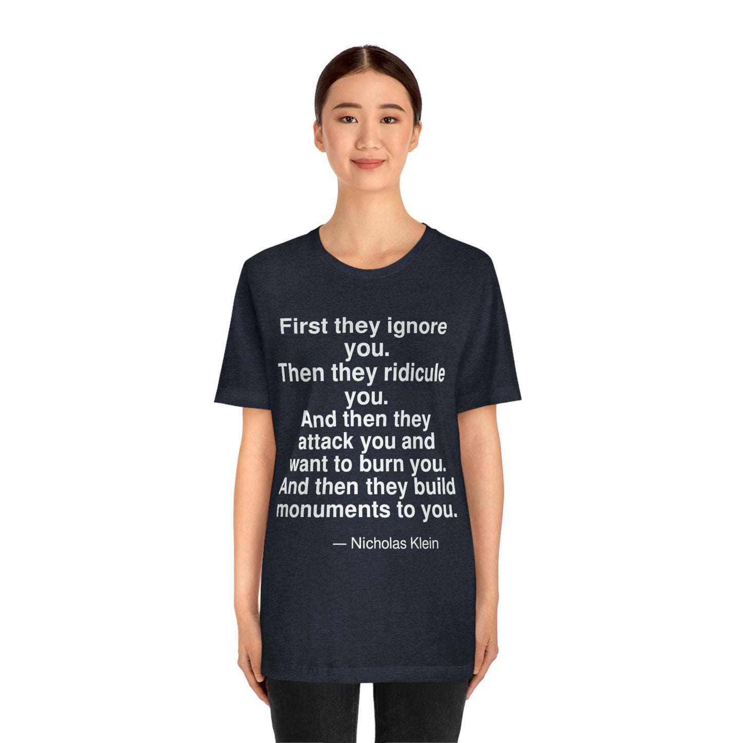 Klein You Aa adult t-shirt