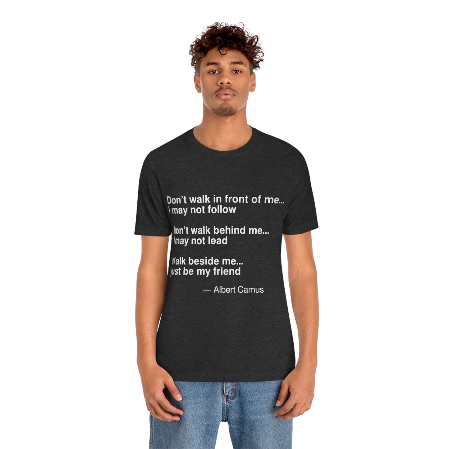 Camus Friend Aa adult t-shirt