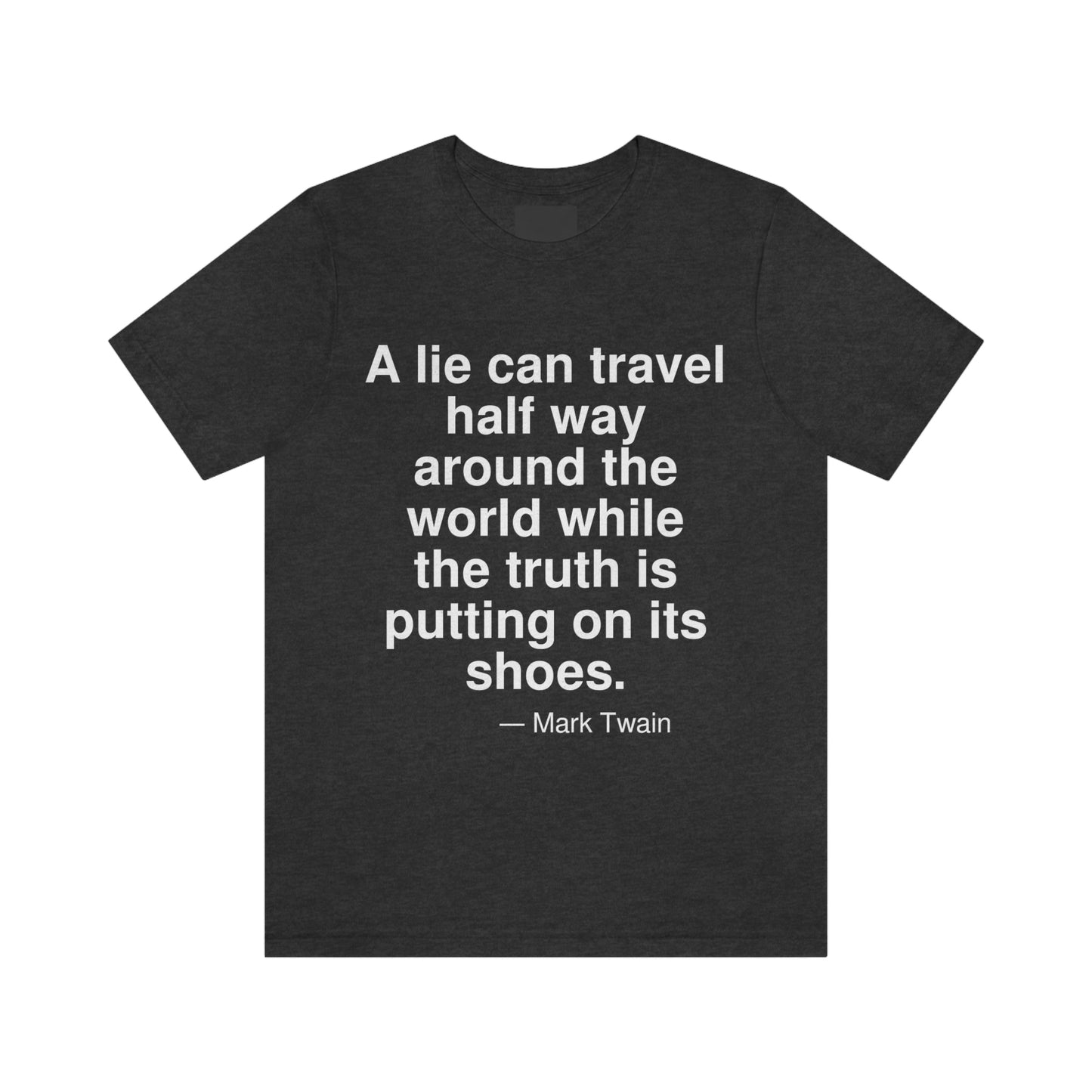 Twain Travel Aa adult t-shirt