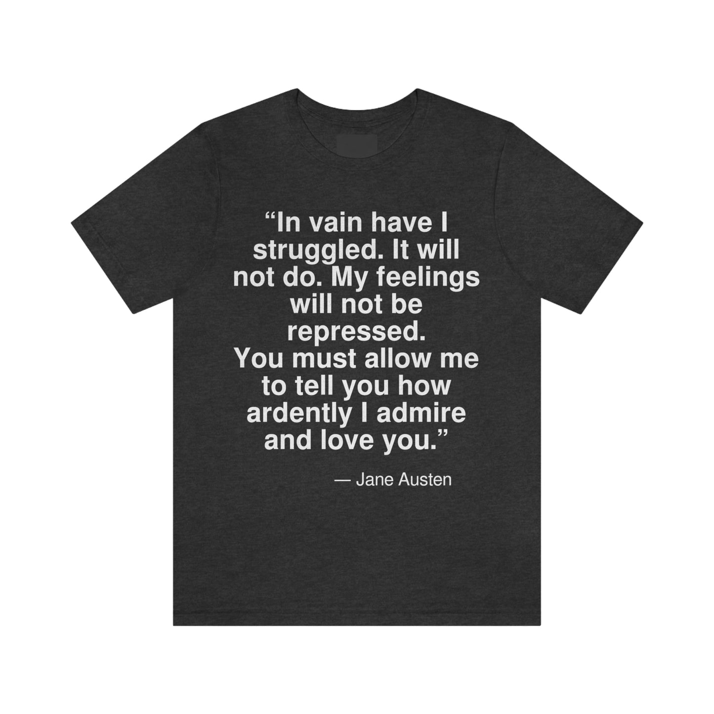 Austen Love Aa adult t-shirt