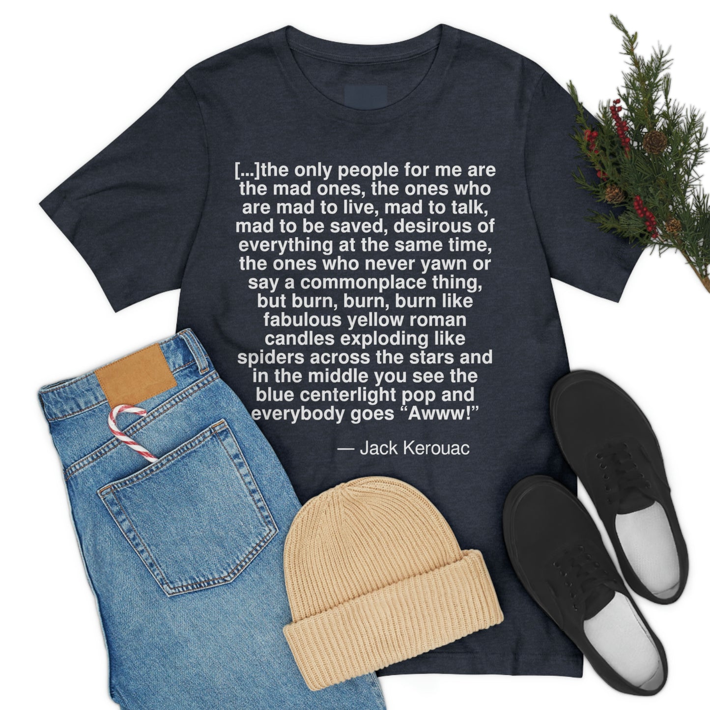 Kerouac People Aa adult t-shirt