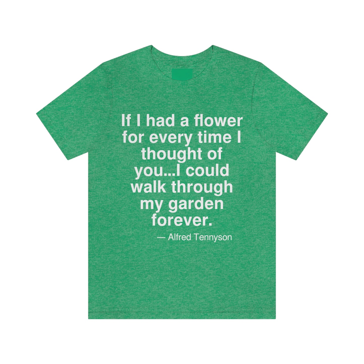 Tennyson Flower Aa adult t-shirt