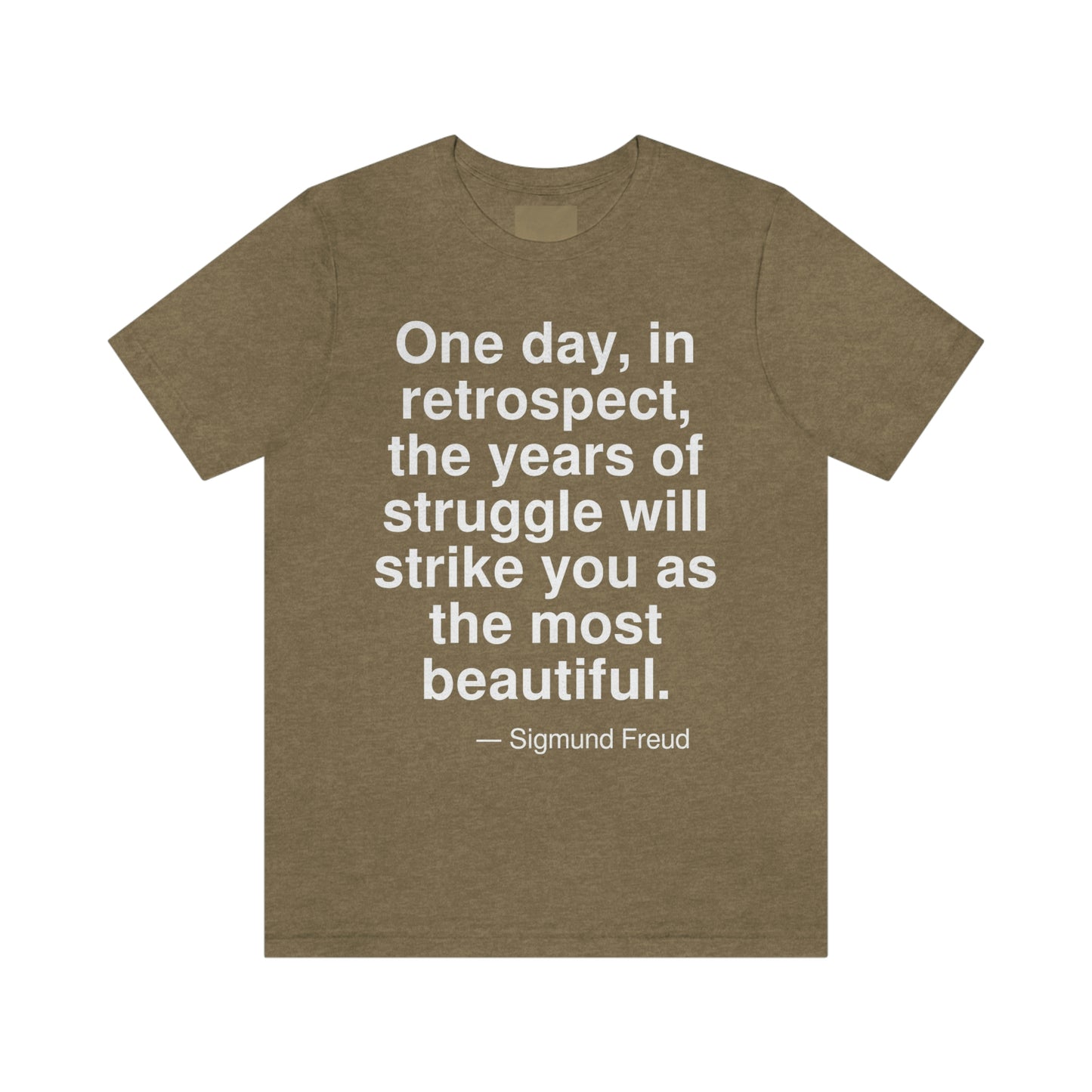 Freud Struggle Aa adult t-shirt