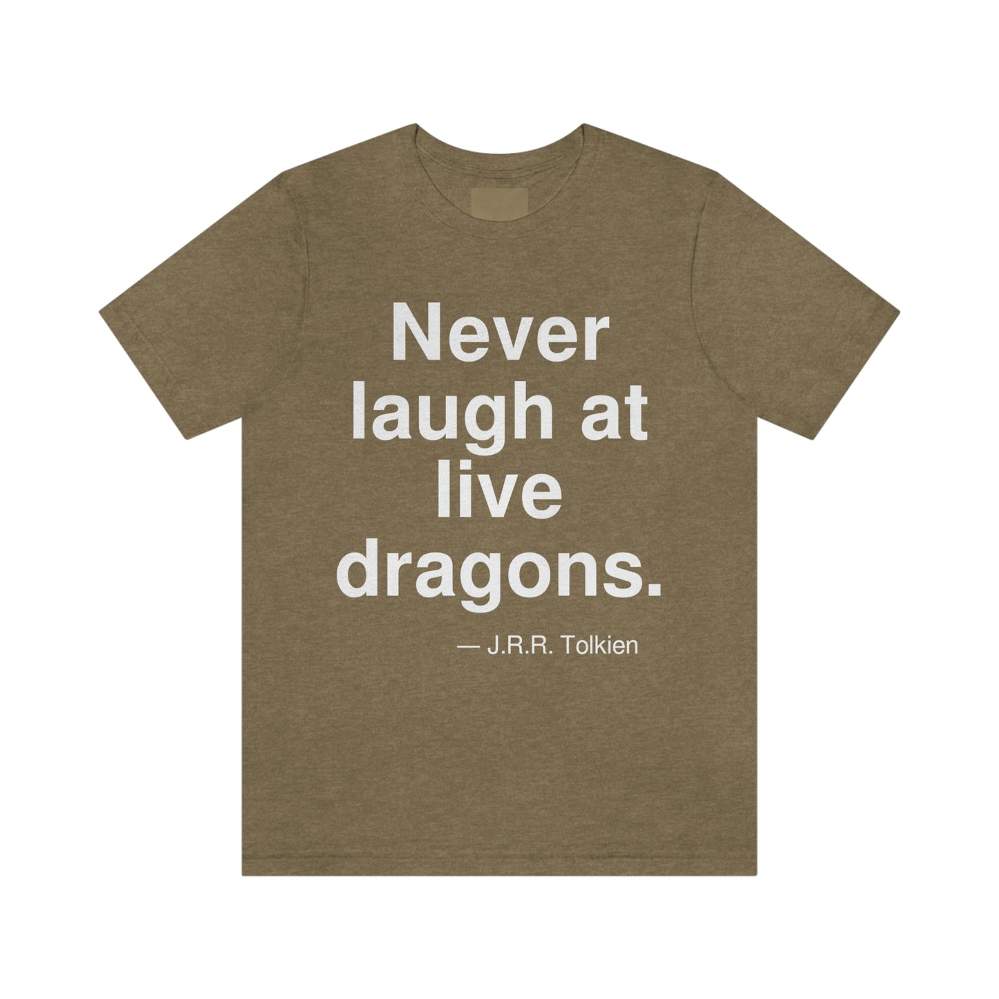 Tolkien Never Aa adult t-shirt