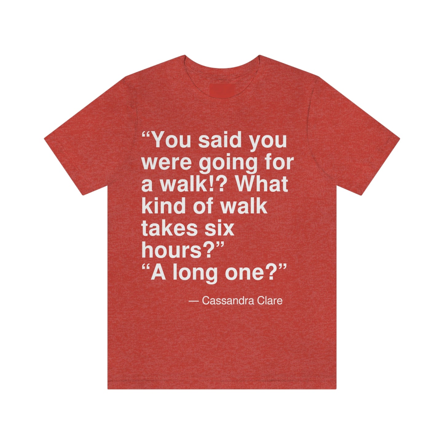 Clare Walk Aa adult t-shirt