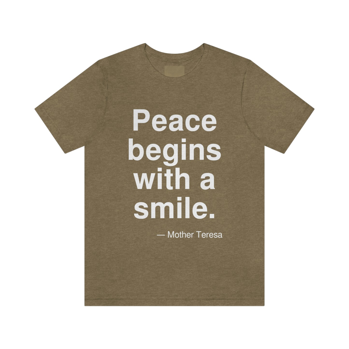 Teresa Peace Aa adult t-shirt