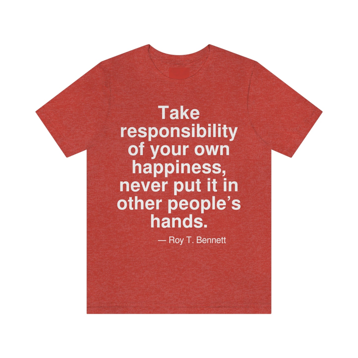 Bennett Happiness Aa adult t-shirt