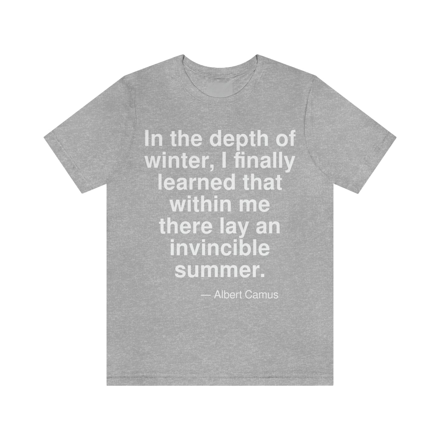 Camus Summer Aa adult t-shirt