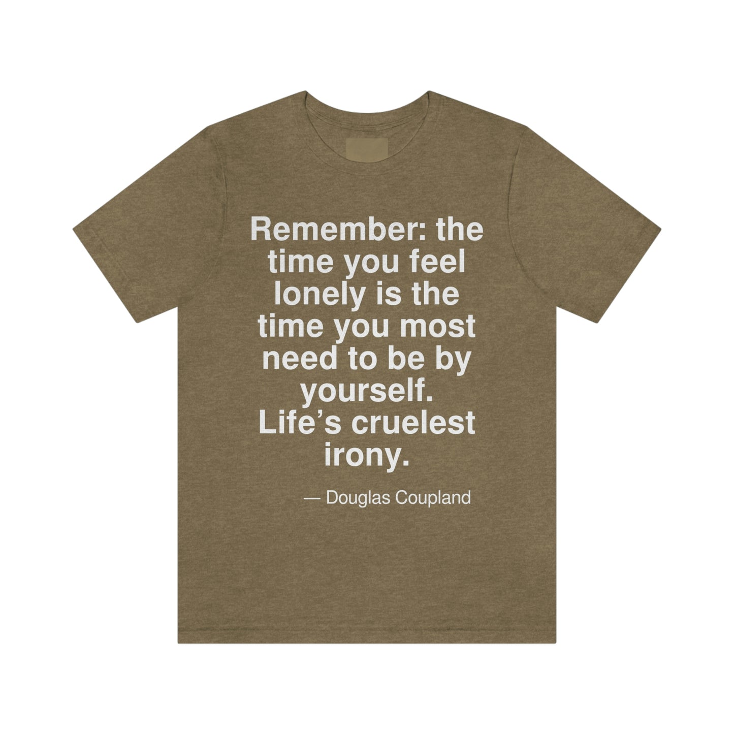 Coupland Remember Aa adult t-shirt