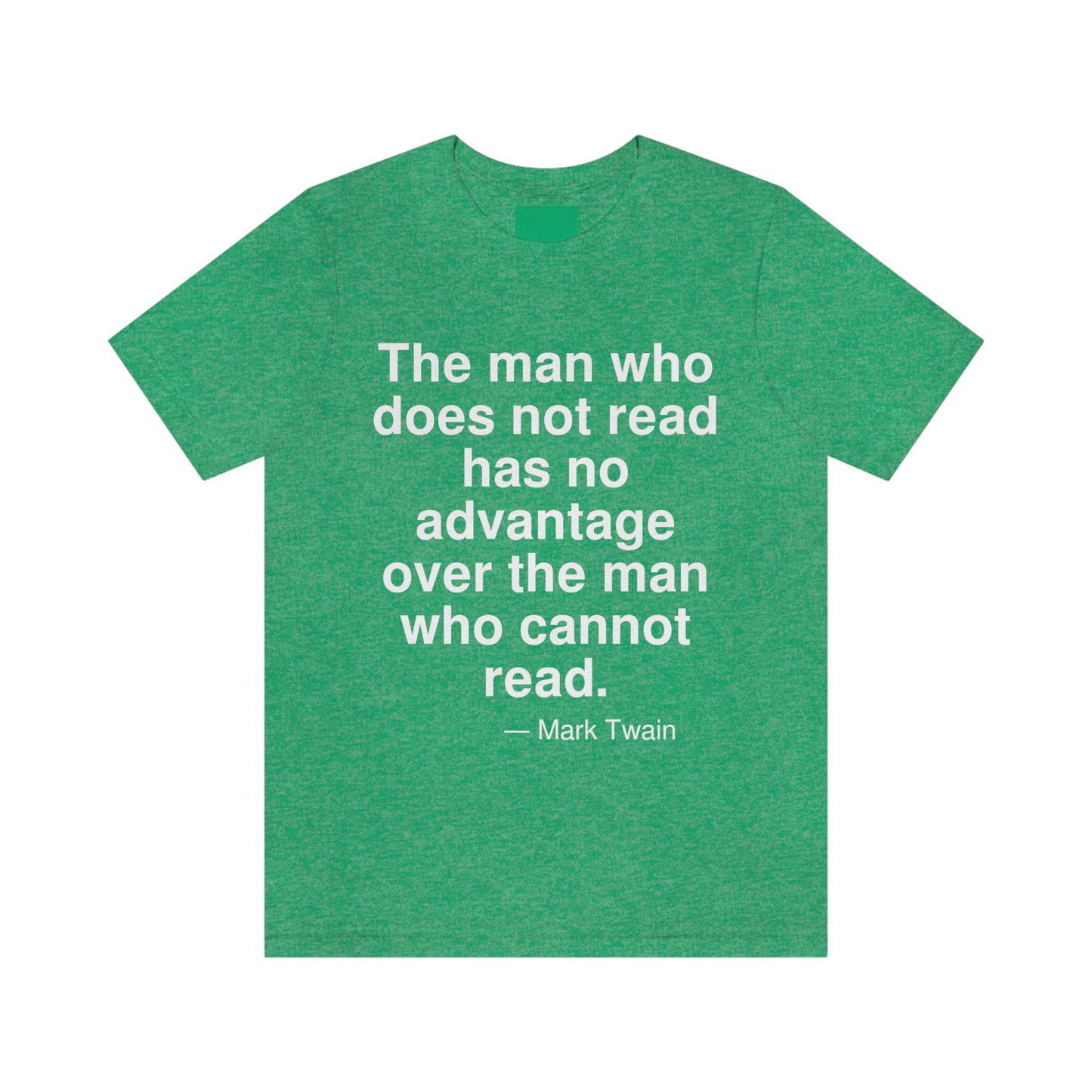 Twain Read Aa adult t-shirt